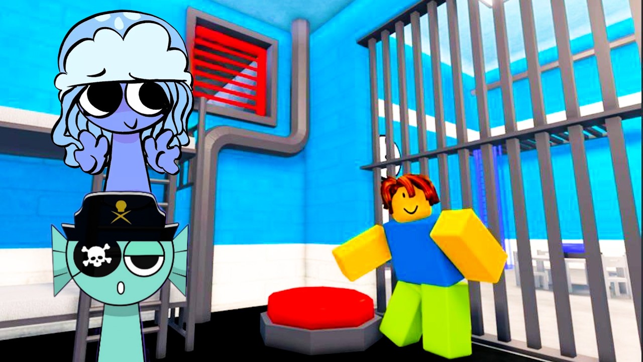 Sprunki Aurelia & Anne Oc Played Team Escape Masters Obby in ROBLOX | Incredibox Sprunki