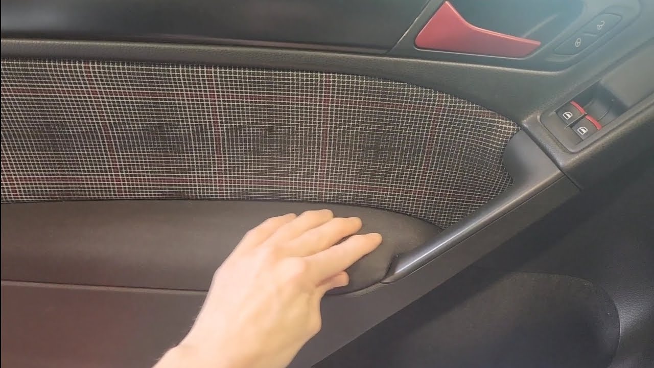 Reupholstering VW Mk6 GTI doors