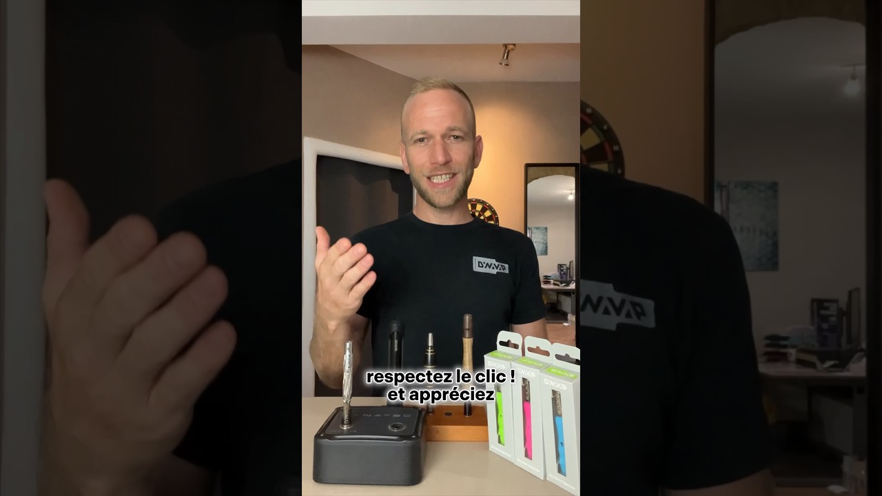 Respectez le clic et appr&eacute;ciez votre VapCap Dynavap, par Mike #art #vapeshop #accessories