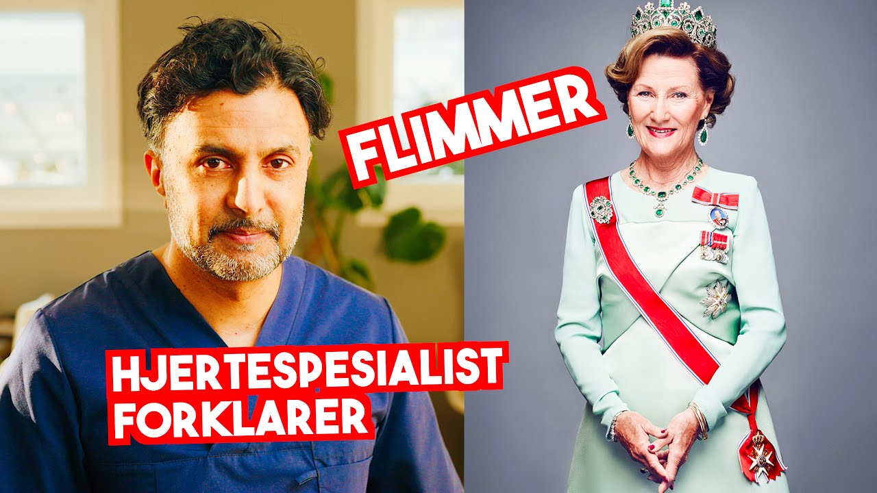 Dronning Sonja innlagt med hjerteflimmer