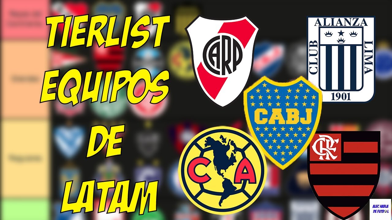 TIERLIST DE LOS EQUIPOS MÁS GRANDES DE LATINOAMÉRICA /// ¿CUÁL ES EL MEJOR CLUB DEL CONTINENTE?
