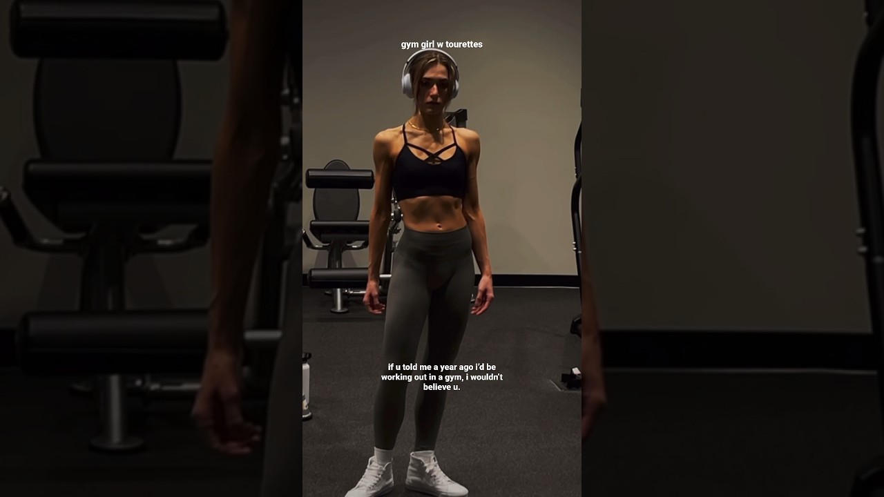 having tourettes as a gym girl. #gym #gymmotivation #tourettes #tic #adhd #workout