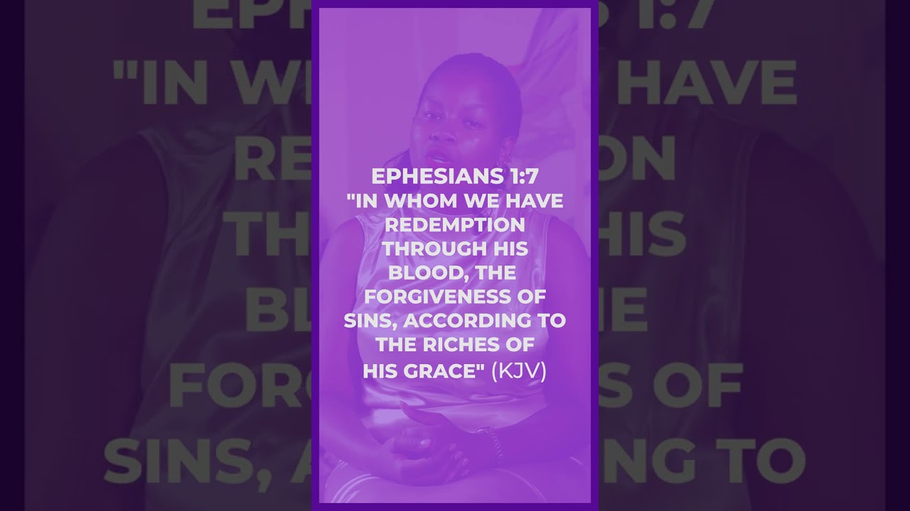 Today we share from the book of ephesians 1:7. We get to the redemption work of christ at calvary.