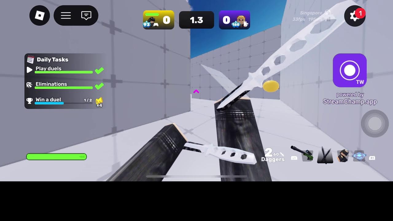 Broadcast powered by StreamChamp