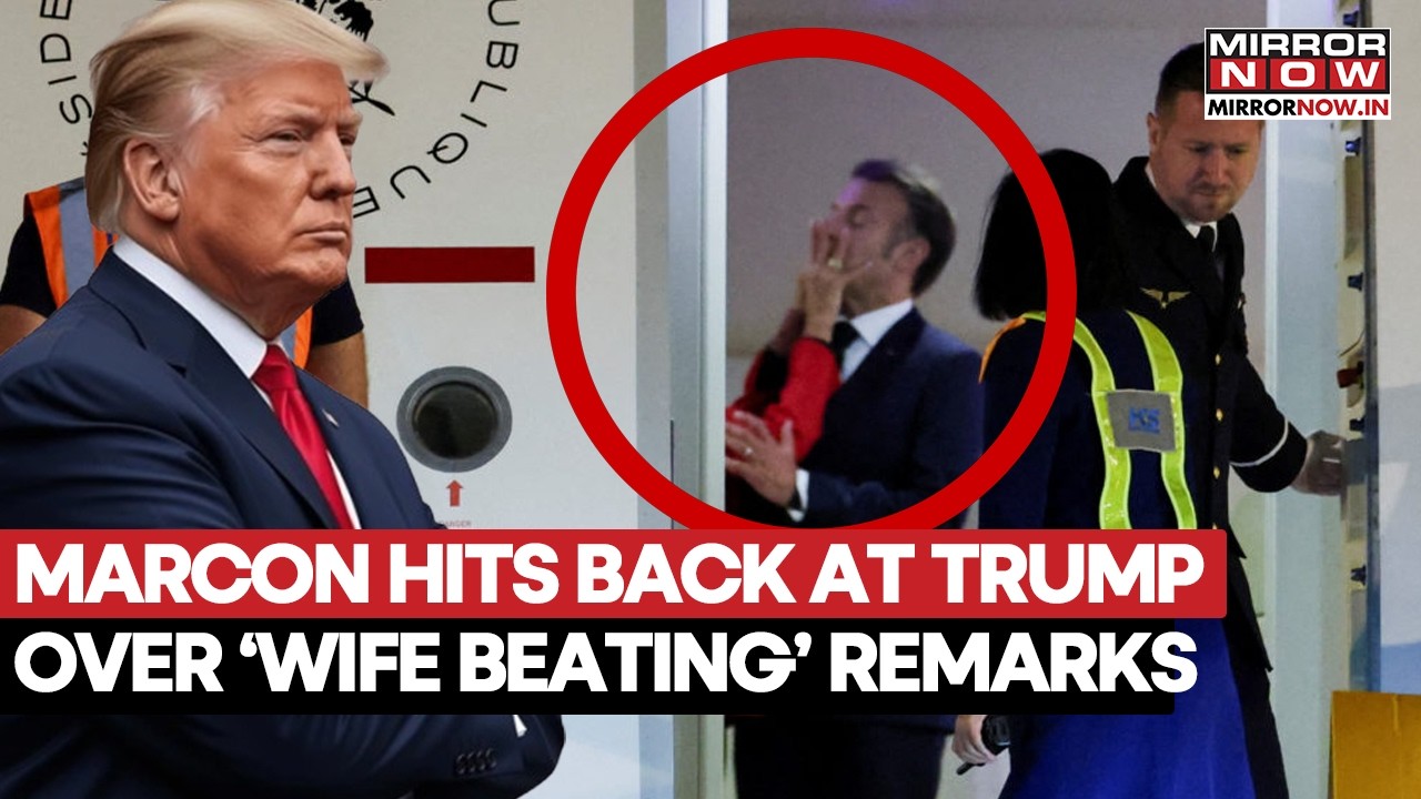 Macron Fires Back! Explosive Response to Trump&rsquo;s &lsquo;Wife&rsquo; Remark Goes Viral |  Tensions Boil Over