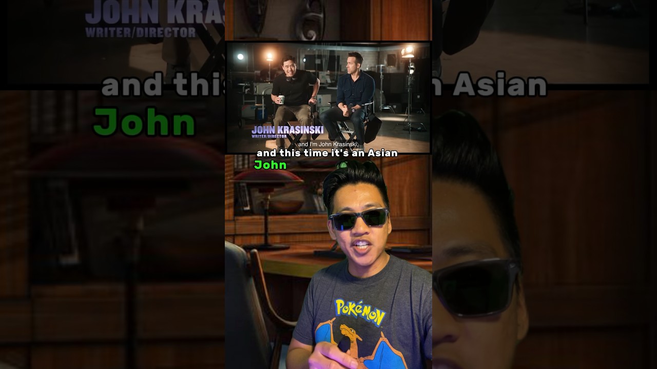 Asian Jim Randall Park from The Office returns for IF movie from John Krasinski