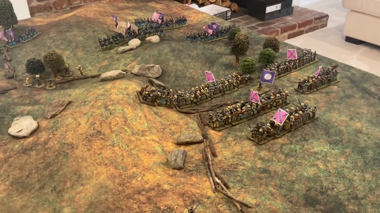The Battle of Howells Hill - part 1 a Pickett’s Charge Scenario