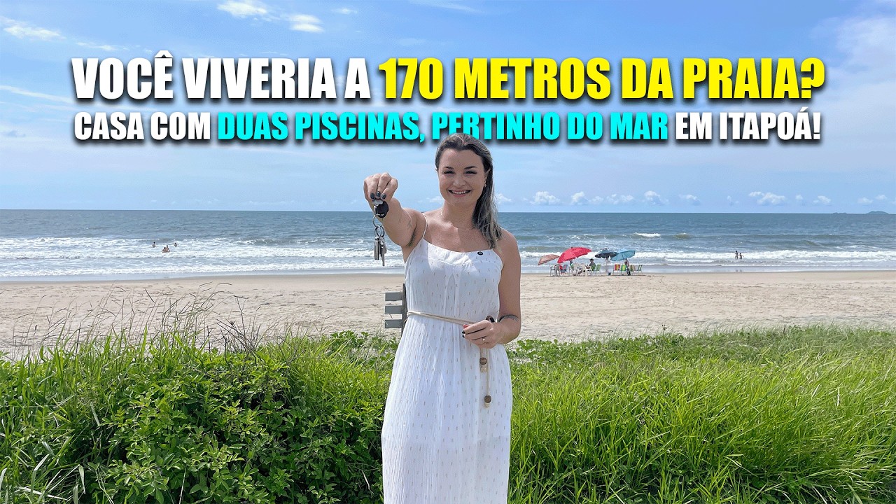 Casa com 3 quartos a poucos metros da praia por R$ 660.000,00 em Itapoá | Santa Catarina