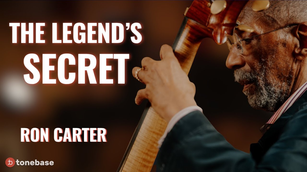 Learn Bass Fundamentals the Ron Carter Way