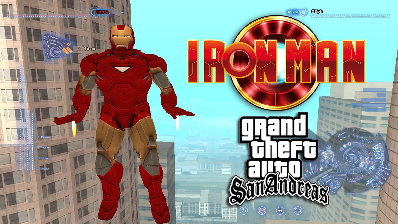 GTA San Andreas | Descargar E Instalar Mod Iron Man - Loquendo