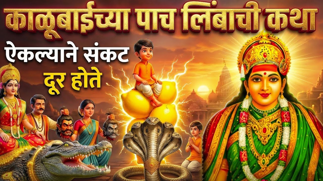 काळूबाईच्या 5 लिंबाची कथा | | kalubaichya limbachi katha marathi | नवसाला पावणारी मांढरची #kalubai 