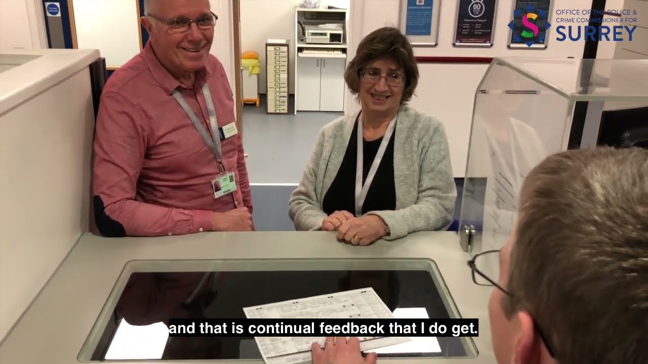 'Eyes and ears of the community' - the Independent Custody Visiting scheme in Surrey