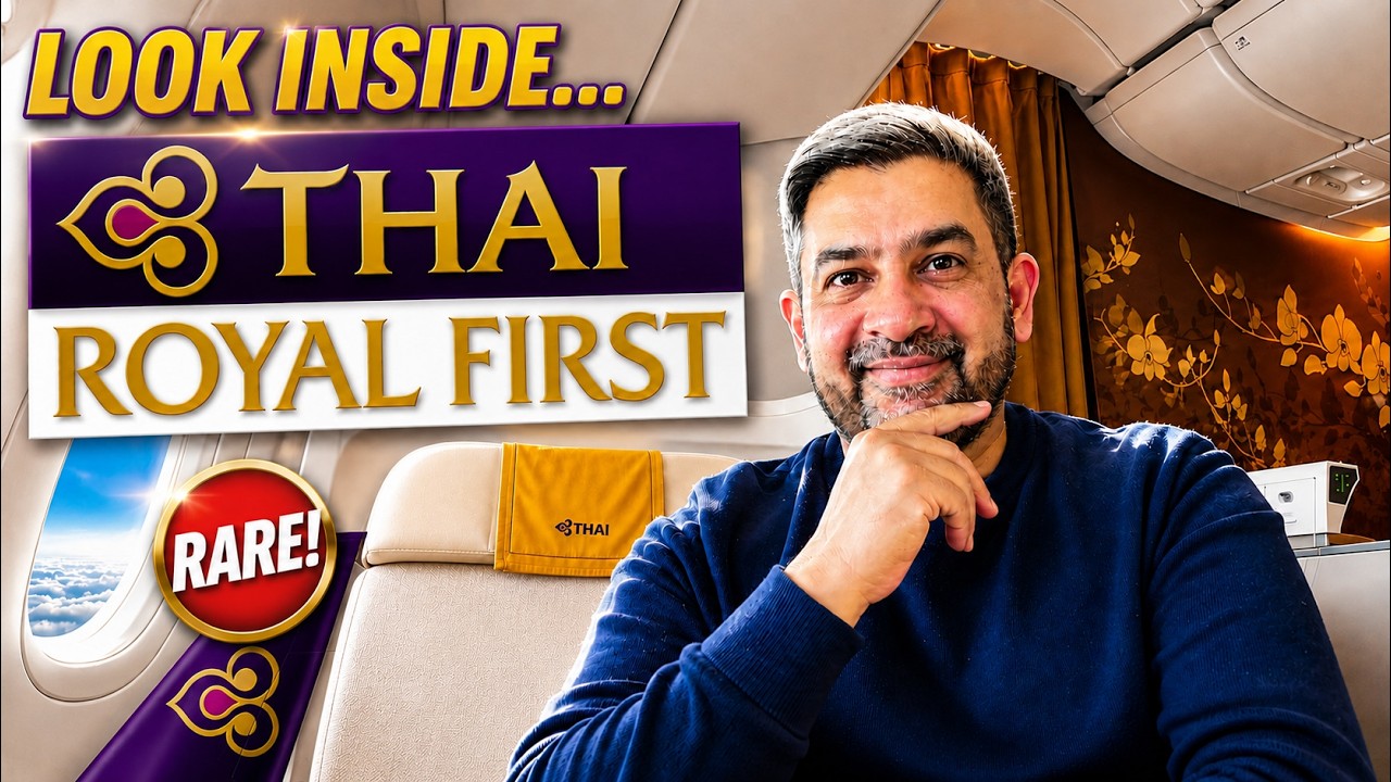 Внутри Thai Airways ROYAL IRST: Полет, не имеющий аналогов!