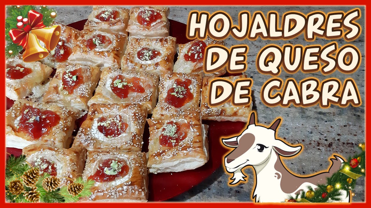 Hojaldres de Queso de Cabra