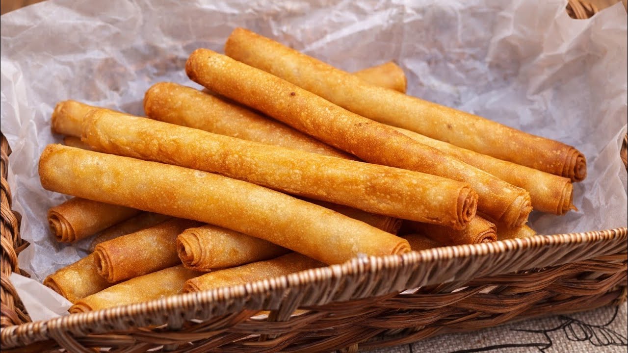 Crispy Chicken Cigar Rolls l Ramadan Special l Make and Freeze Recipe by Recipes kitchen 