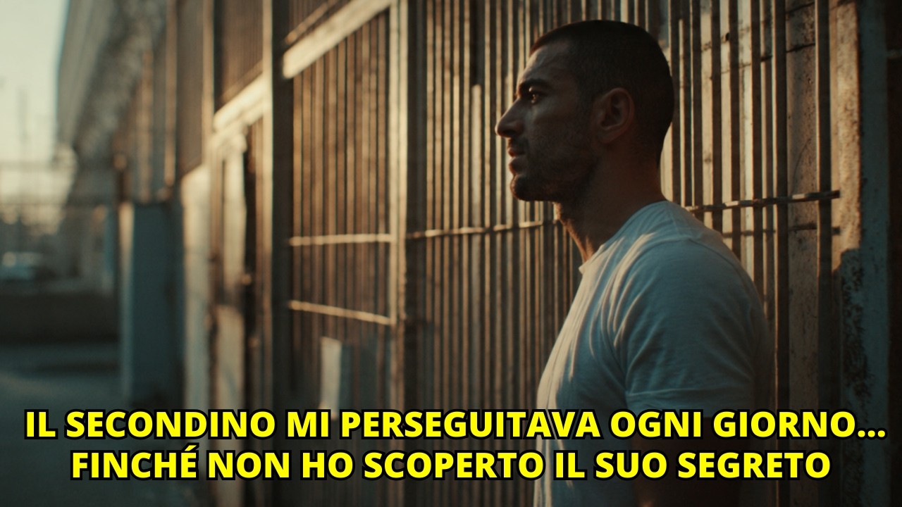 Il secondino mi umiliava ogni giorno come se fossi invisibile annotavo tutto in silenzio, sopportavo