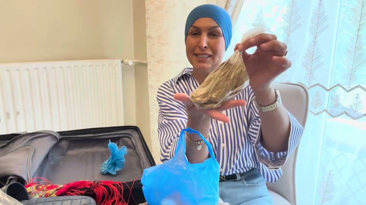 اصالة جابتلي فاليزة معمرة الخير والخمير من البلاد🇩🇿😱 شفو واش رسلولي قش😍😋