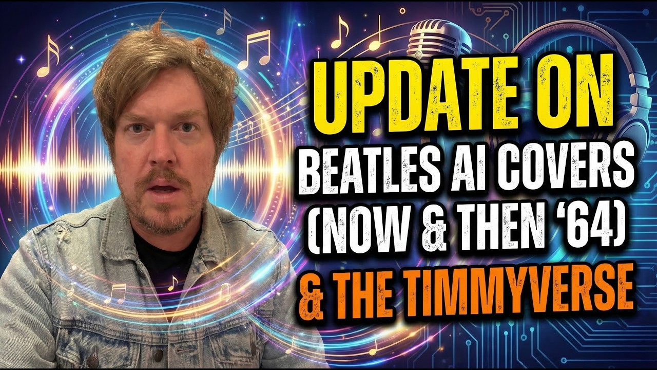 Update on The Timmyverse and my Beatles AI covers ( Now And Then 64 & more)