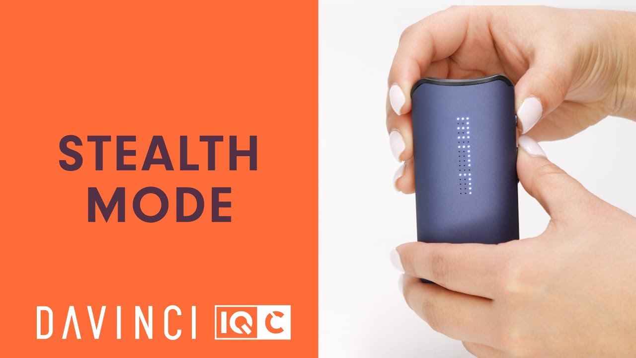How To Use Stealth Mode on Your IQC Vaporizer