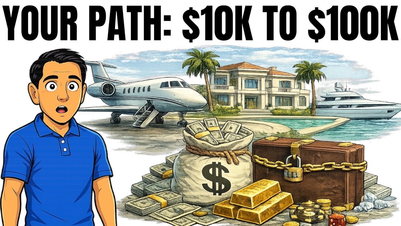 Your Simple Path From $10K to $100K (Nobody Explains This To You)