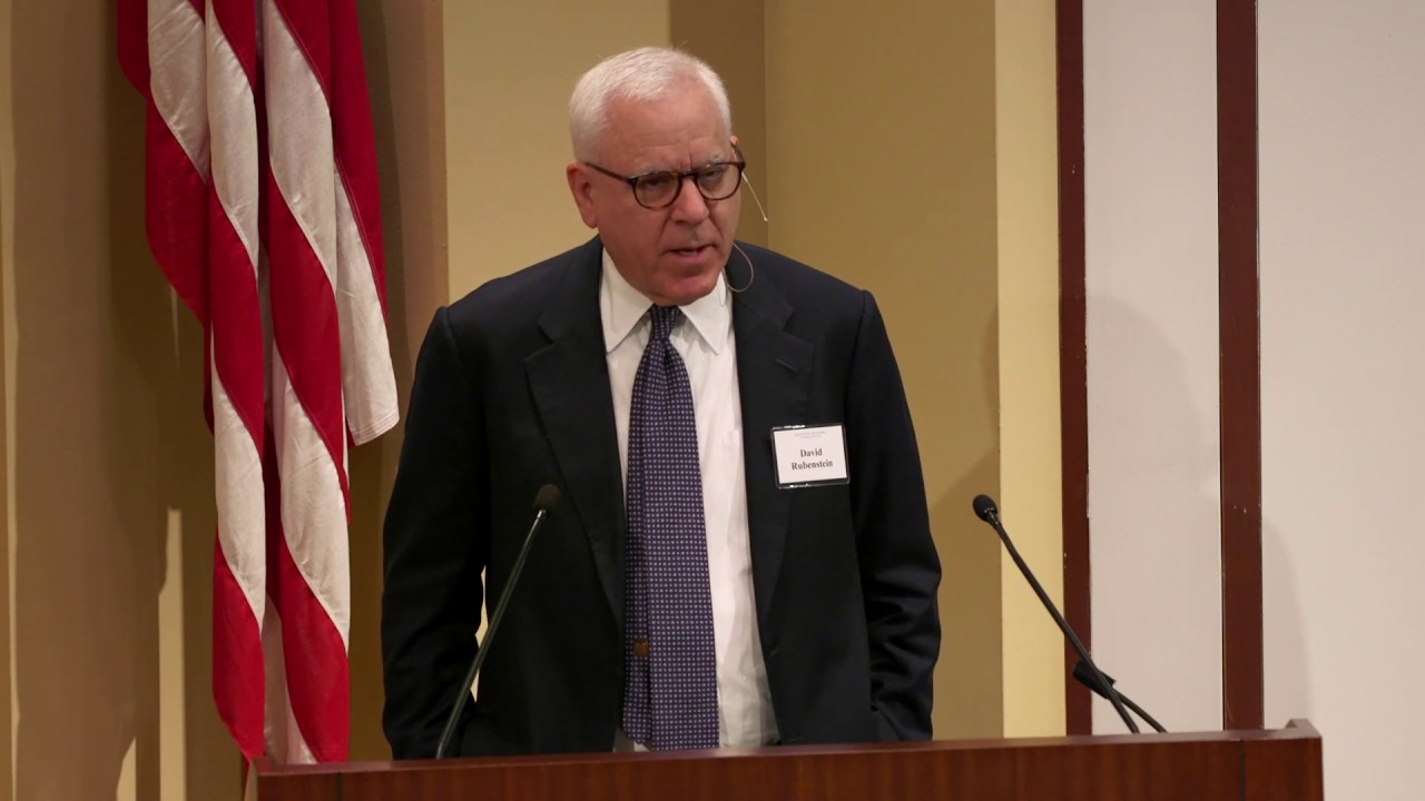 Welcome & Introduction - Annual David M. Rubenstein Lecture