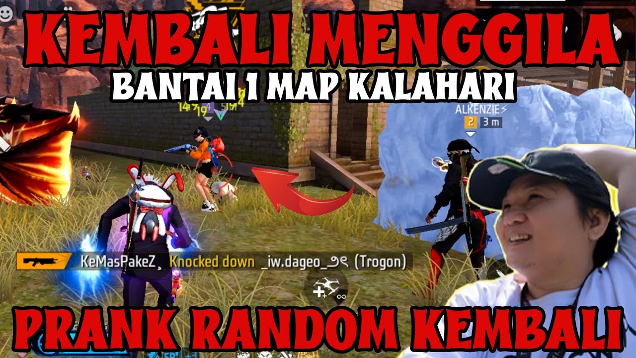 PRANK RANDOM BANTAI BANTAI AUTO NGAKAK WKWKWK BOOYAH MEN ! WE SELOOO !! UPDATE FREE FIRE NEW !!