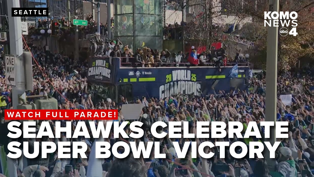 WATCH LIVE: Seahawks Super Bowl Victory Parade Gets Underway!