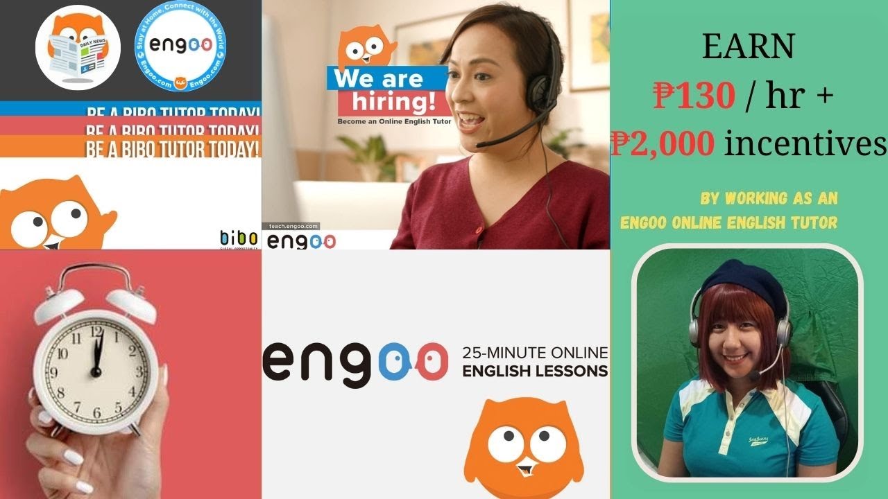 Earn ₱130/hour +2,000 incentives: ENGOO Online ESL Tutor | Requirements & Application Process | FAQs