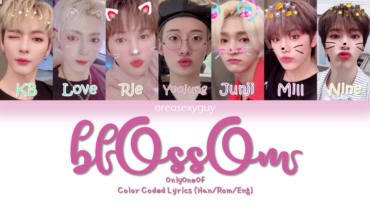 OnlyOneOf (온리원오브) - blOssOm (Color Coded Lyrics Han/Rom/Eng) [CORRECTED]