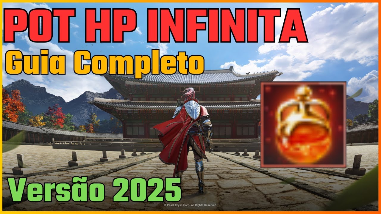 🔴 Como Craftar a Pot Infinita de HP no Black Desert 🧪✨ | Guia Completo Passo a Passo ✅