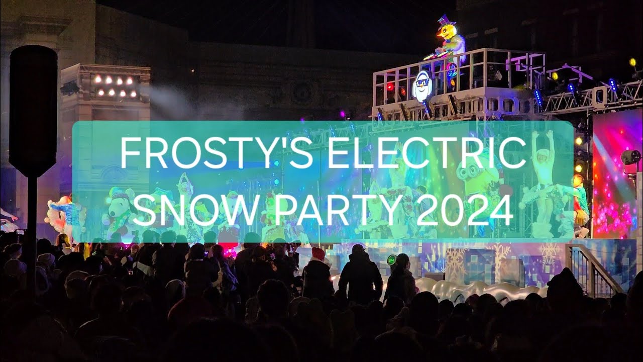 Frosty's Electric Snow Party 2024 at Universal Studio Japan