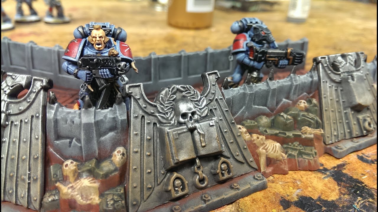 How to Paint Imperial Defence Line