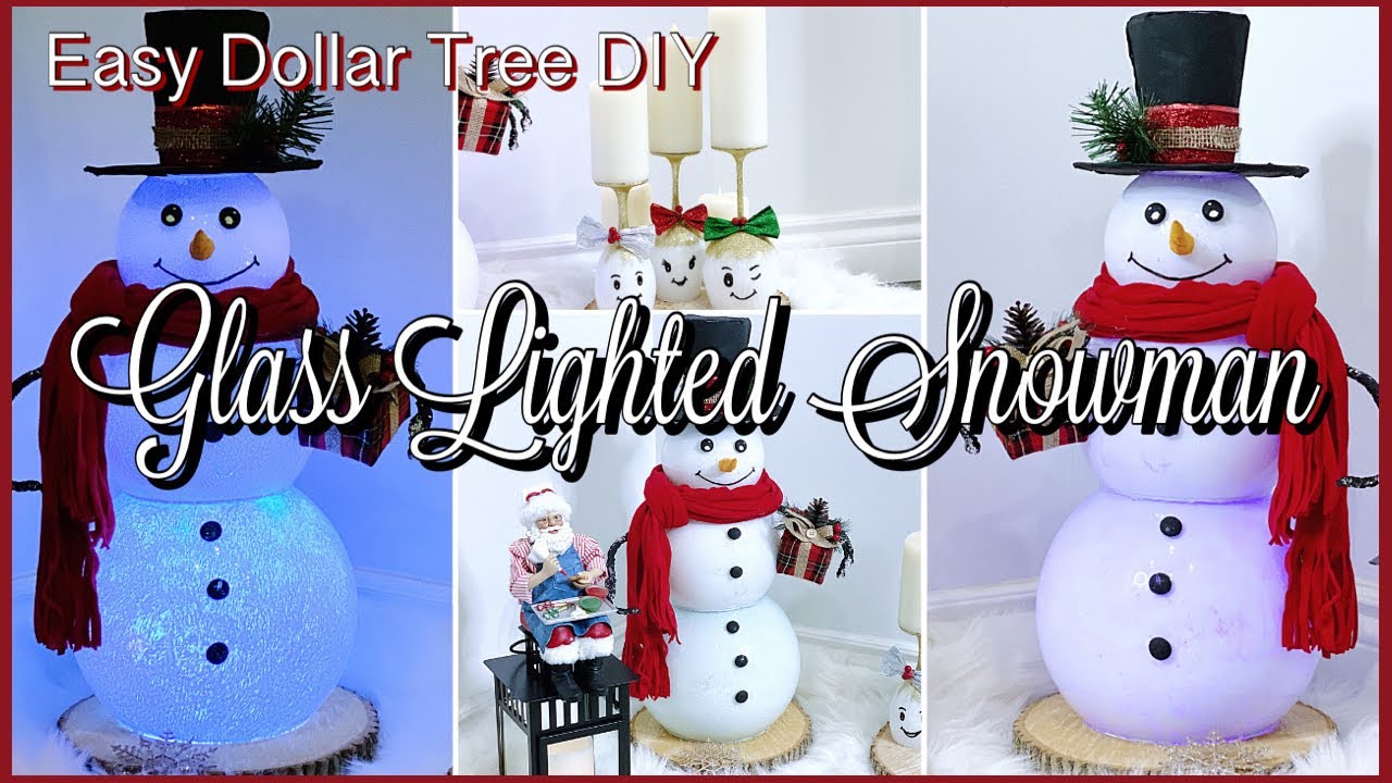 She used Dollar Tree fish bowls for this Christmas decor | Dollar Tree Christmas DIYs 2022