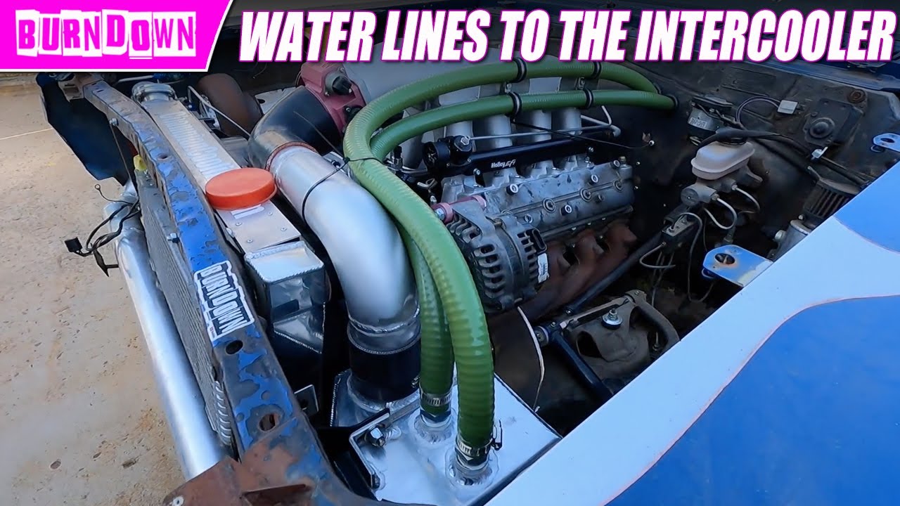 Water To Air Intercooler Water Lines