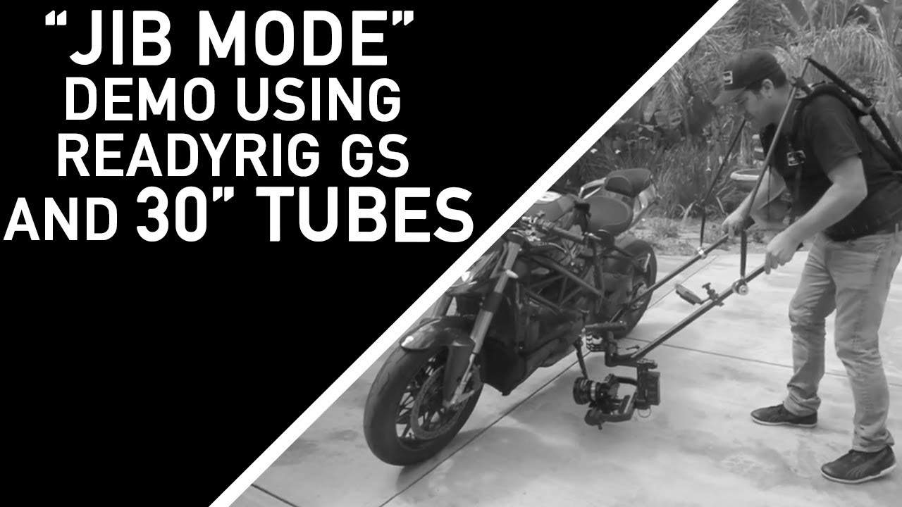 CineMilled PRO-Ring JIB Mode Demo using ReadyRig GS and 30 Tubes HD