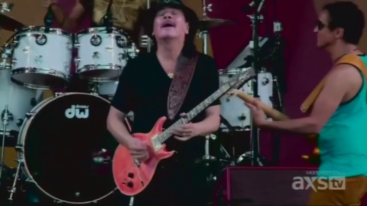 Santana Corazon espinado New Orleans Jazz & Heritage Festival 2014