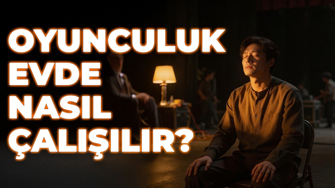 Oyunculuk Evde Nasıl Çalışılır? Günlük hayattan nasıl “oyunculuk detayları” çalarsınız?