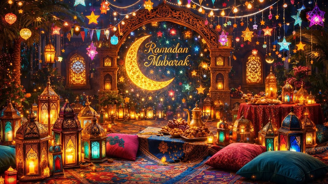 4K Ramadan Mubarak
