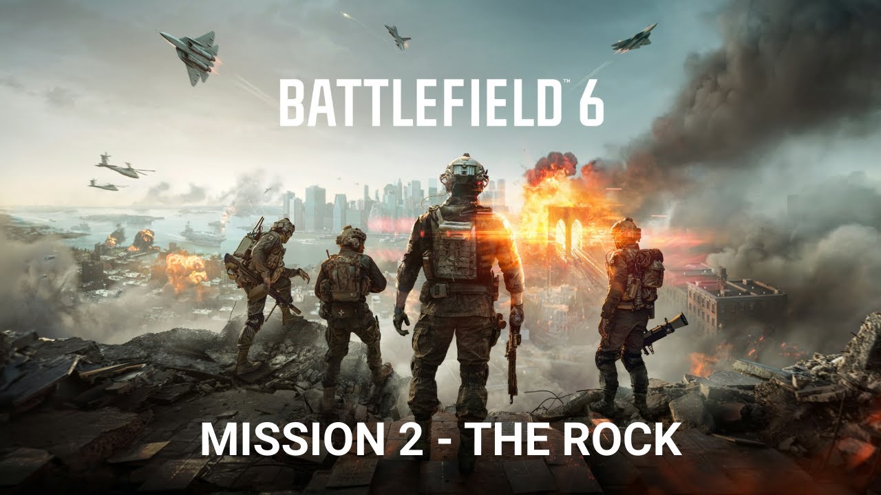 Battlefield 6 - Mission 2 - The Rock [4K Gameplay] (No Commentary)