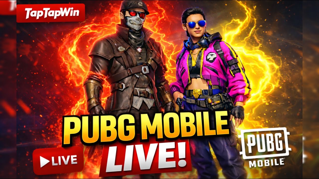 🔥 Fire & Lightning Duo ⚡ PUBG Mobile Live!Duo Gameplay TapTapWin