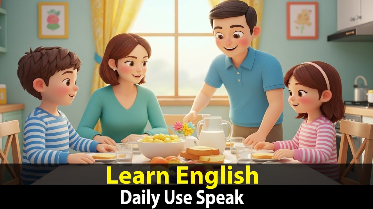 English Speaking Practice for Kids | Daily Conversations with Mom & Child | Learn English Easily