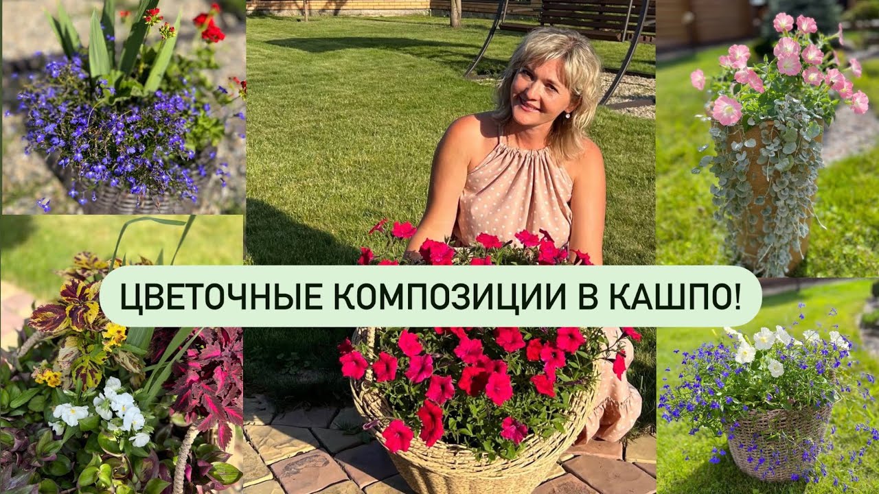 Цветочные композиции в КАШПО 2023!
