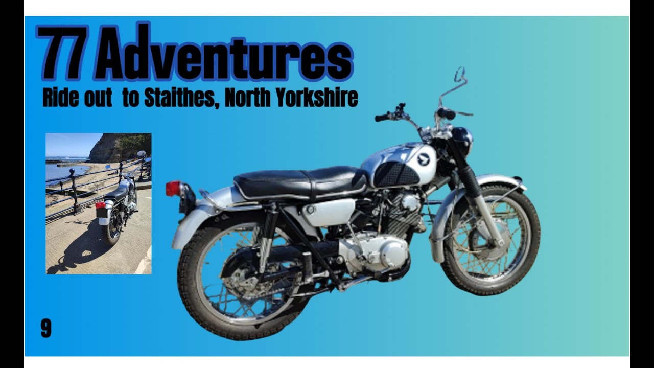 77 Adventures (9) - Ride out to Staithes