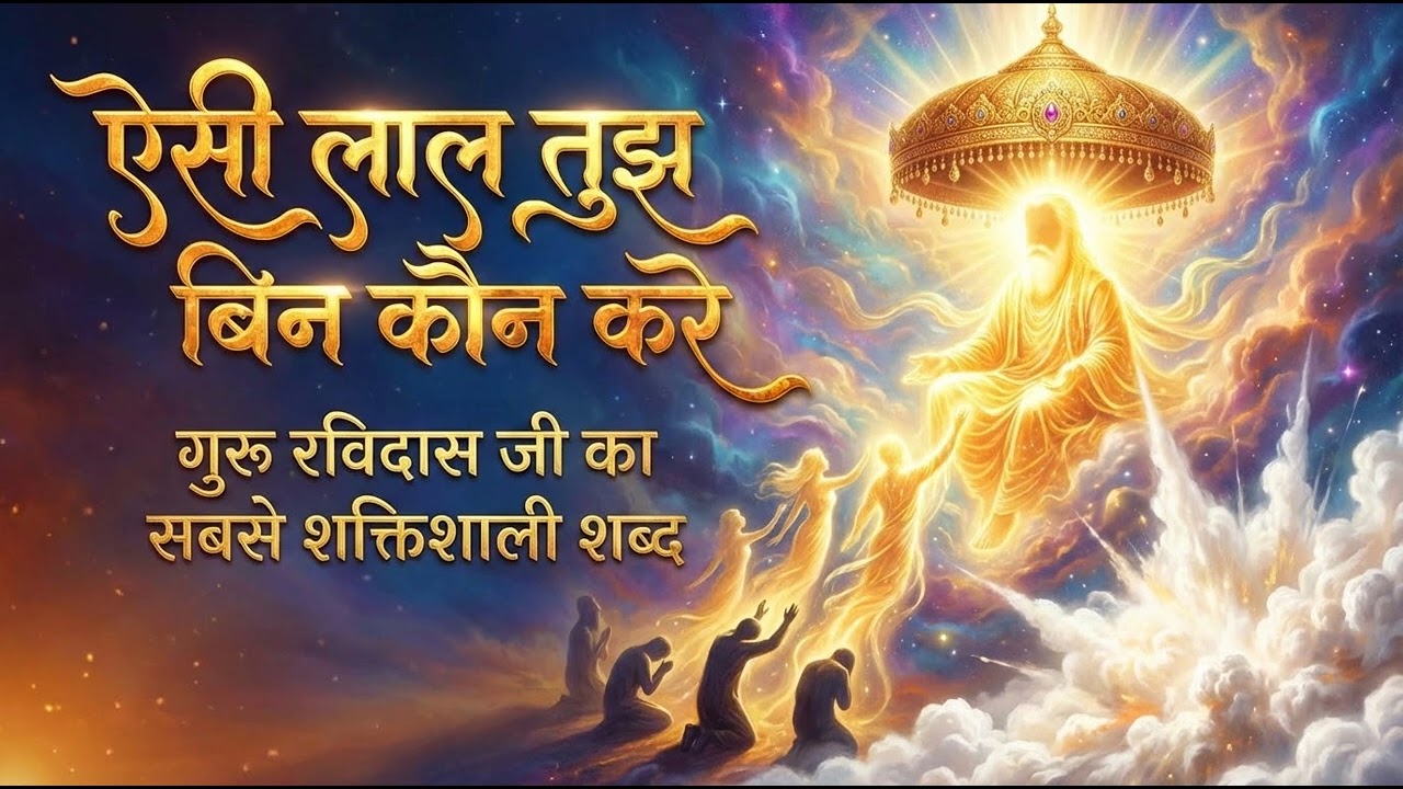 Guru Ravidas Ji Best Shabad | Aisi Lal Tujh Bin | Peaceful Bhajan | 