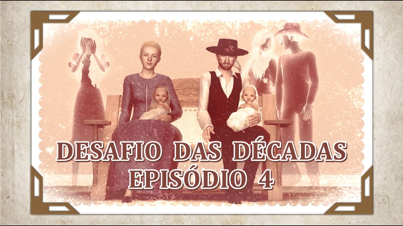 Desafio das Décadas | EP4 - Aniversário das Quiança! | The Sims 3