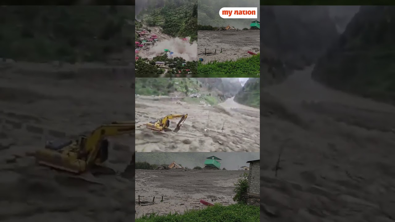 Uttarakhand Cloudburst: Chamoli Flash Flood Horror Caught On Camera | Shocking Video