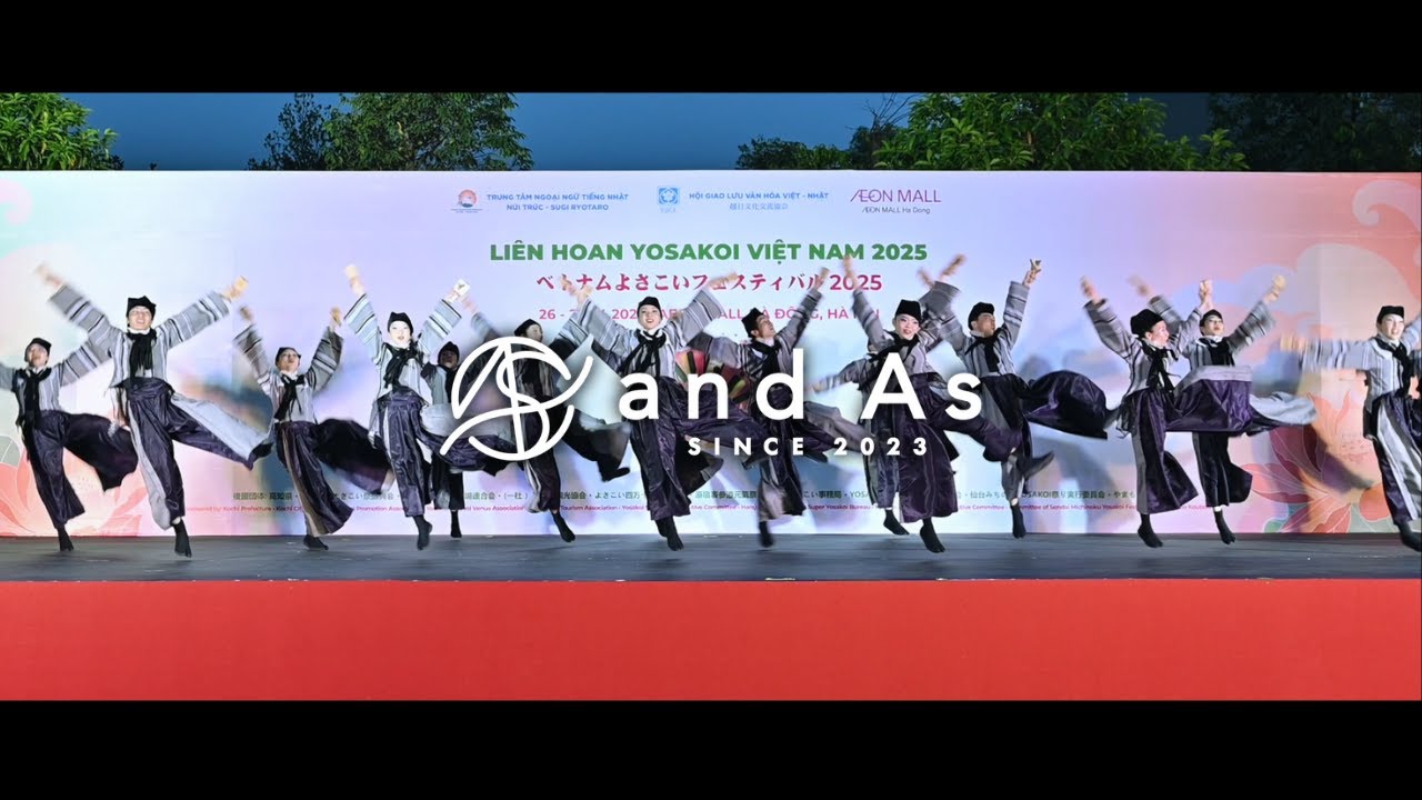 【公式】 and As「リベルテ！」 - ベトナムよさこいフェスティバル 2025 【4K】