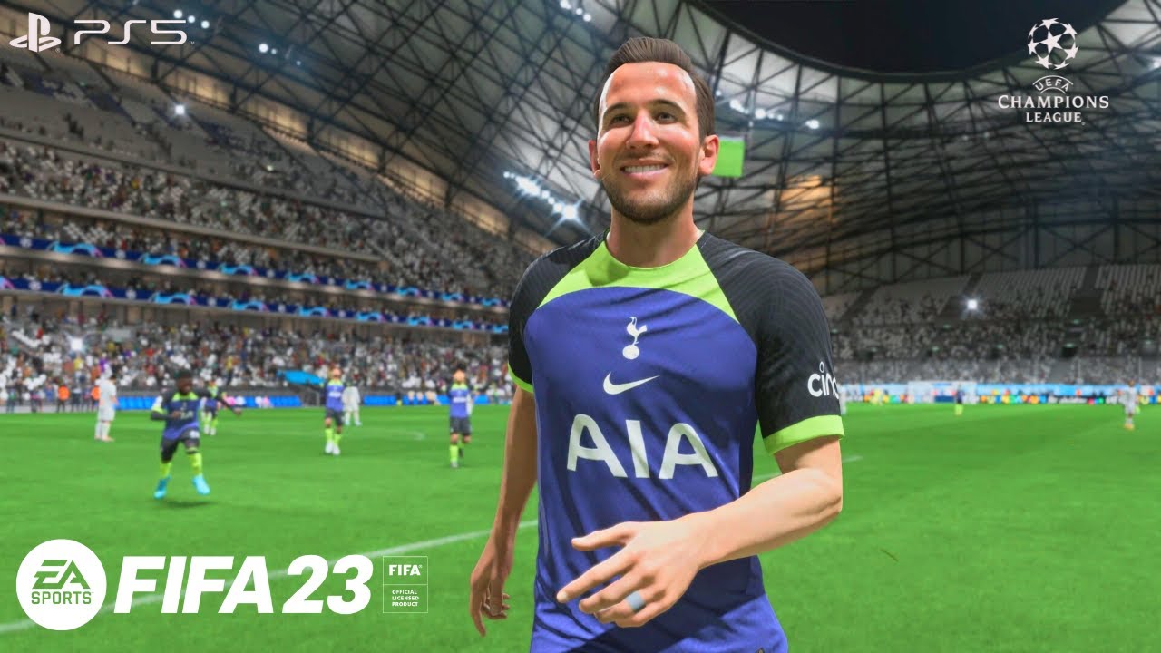 FIFA 23 - Marseille vs. Tottenham - UEFA Champions League 22/23 Full Match Gameplay PS5 | 4K