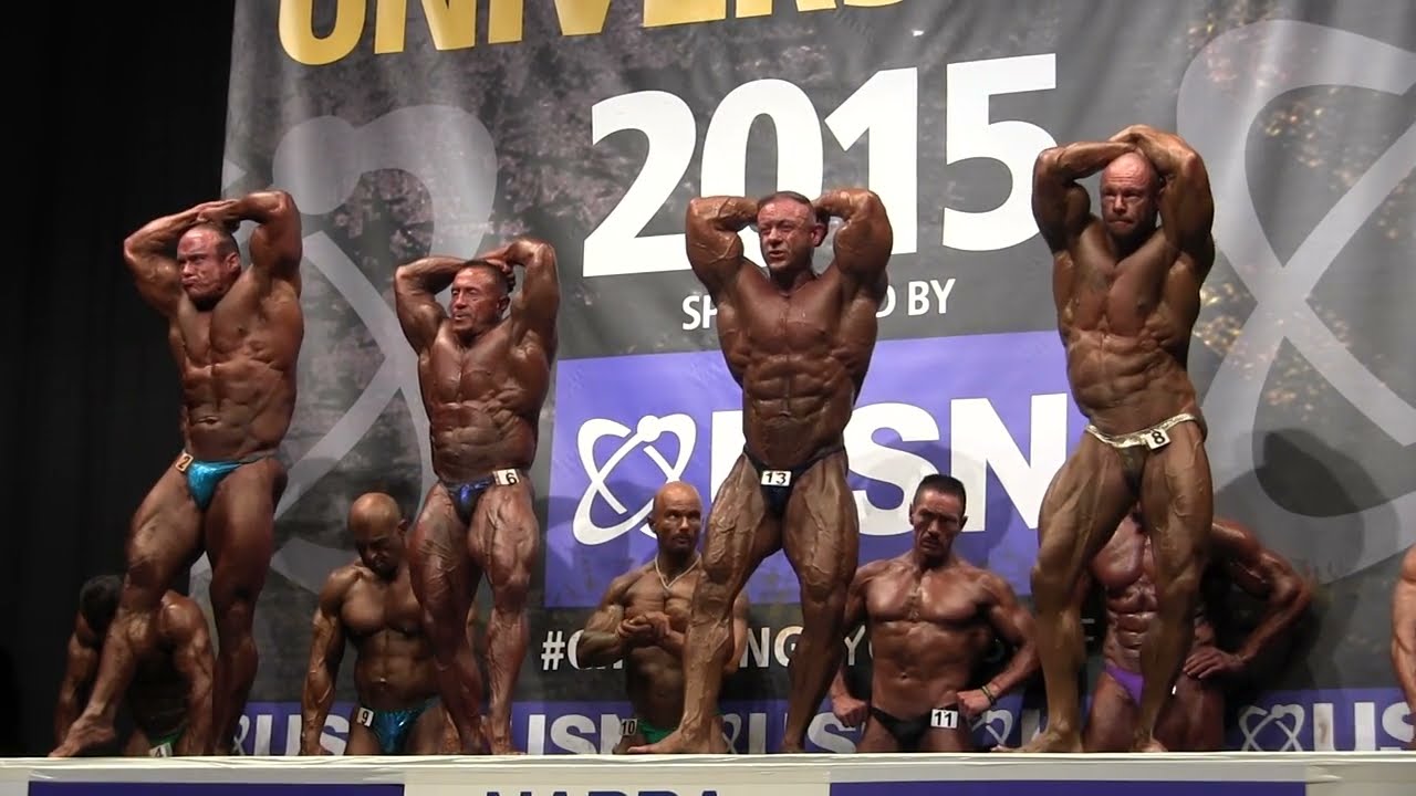 NABBA Universe 2015 - Masters Over 40 - Comparisons 5 + 6