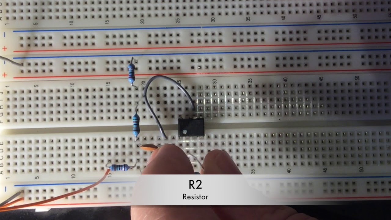 741 based Band-Pass Filter